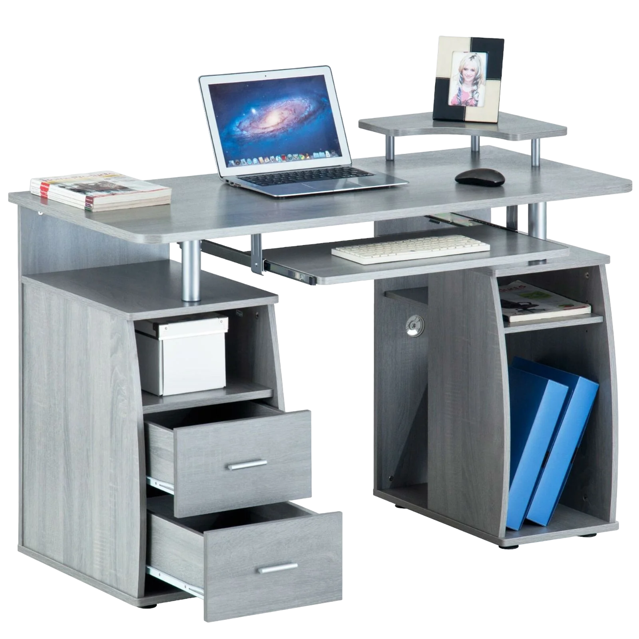 PIRANHA Tetra bureau grijs